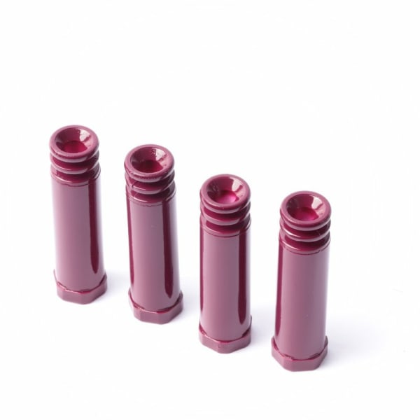 Entretoise longue x4 prune, 098627 grand format (1 / 2)