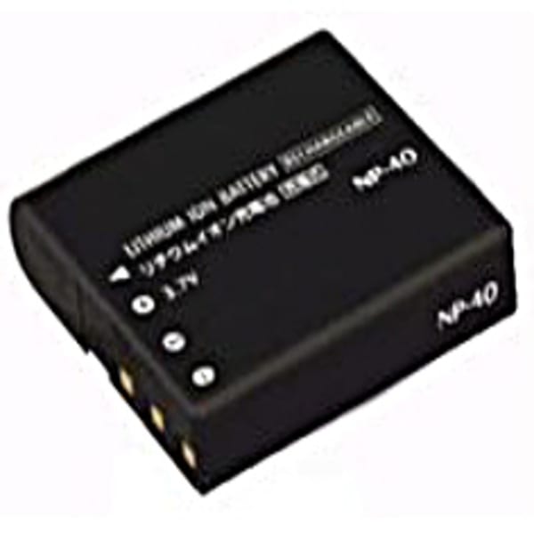 Batterie pour casio np-40 3,7v 1230mah grand format (1 / 1)