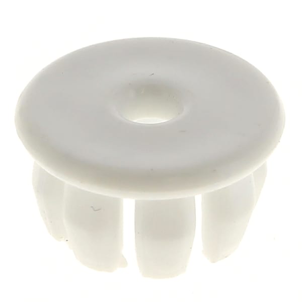 Bouchon blanc fixation grand format (1 / 2)
