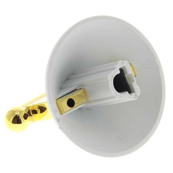 Bouton thermostat blanc et doré 261°c grand format (3 / 3)