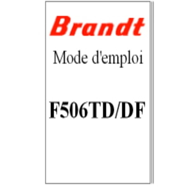 Mode d'emploi grand format (1 / 1)