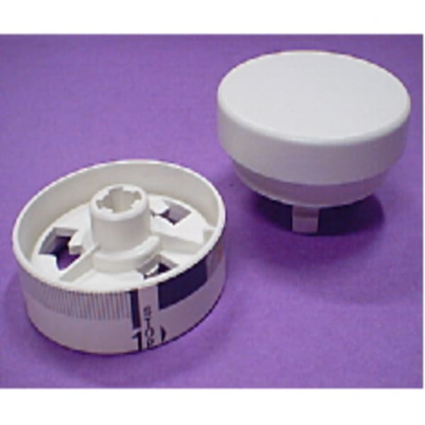 Bouton programmateur blanc 1 a 3 grand format (1 / 1)