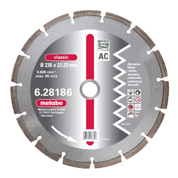 Disque diamant 230x22,23 mm classic ac grand format (1 / 1)