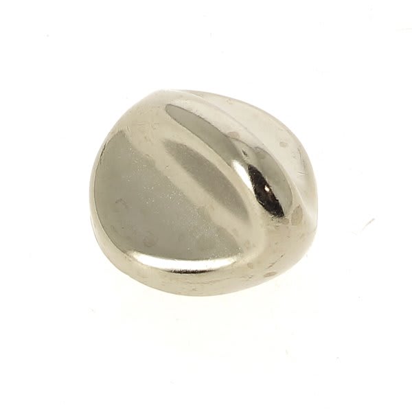 Bouton chrome gaz grand format (1 / 2)