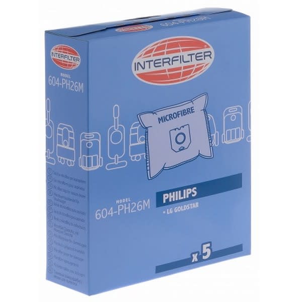 Lot De 12 Sacs Pour Aspirateur Philips/AEG/Electrolux + 3 Filtres - Synthétique Haute Capacité, Anti-allergène