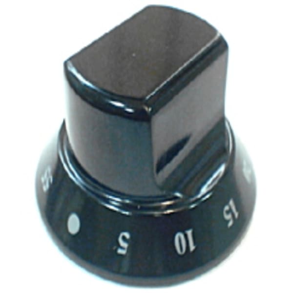 Bouton minuterie noir 12h grand format (1 / 1)