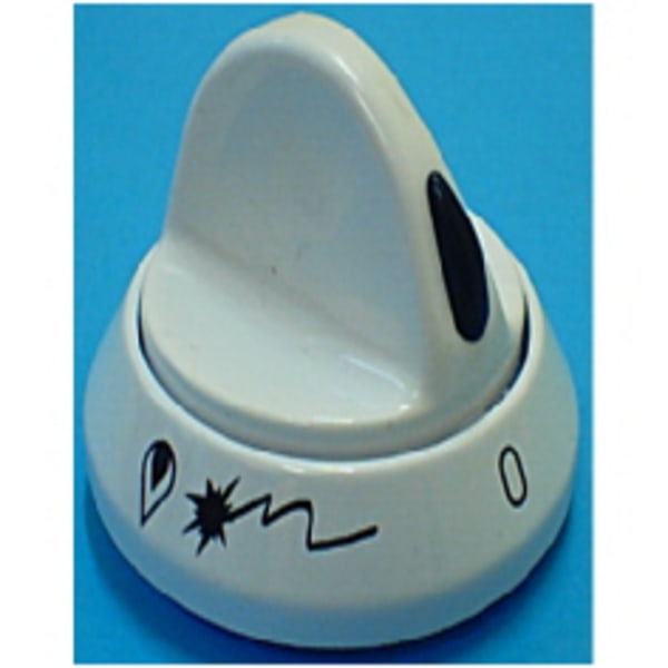 Bouton blanc gaz 12h grand format (1 / 1)