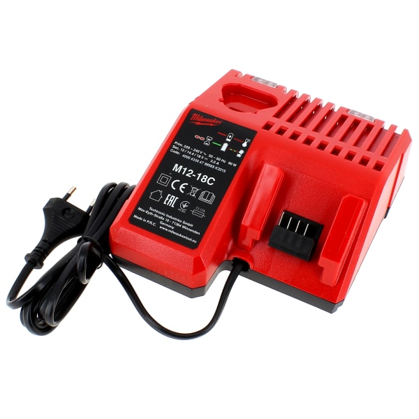 Chargeur red lithium 12v-18v m12-18c grand format (2 / 3)