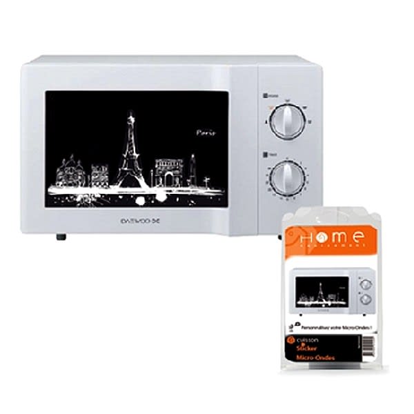 Sticker micro-ondes modele paris grand format (2 / 2)