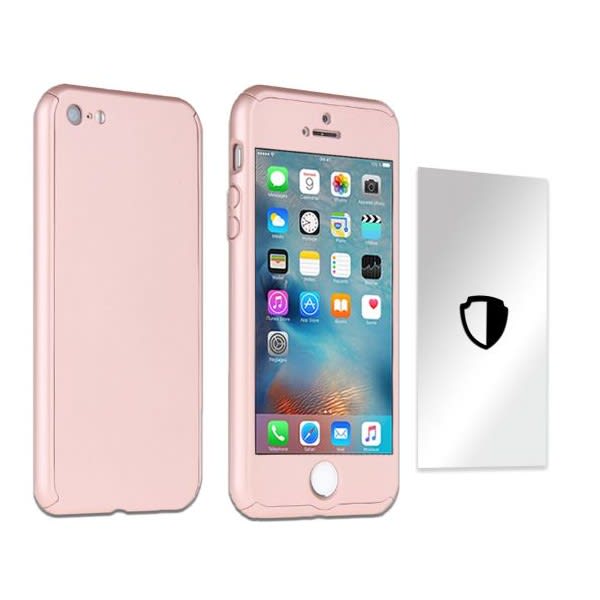 Coque 360°rose gold pour iphone 7 plus grand format (1 / 1)