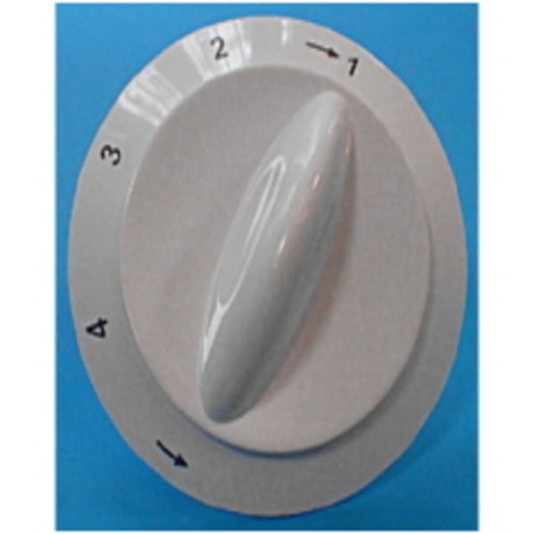 Bouton programmateur blanc 1 a 4 grand format (1 / 1)