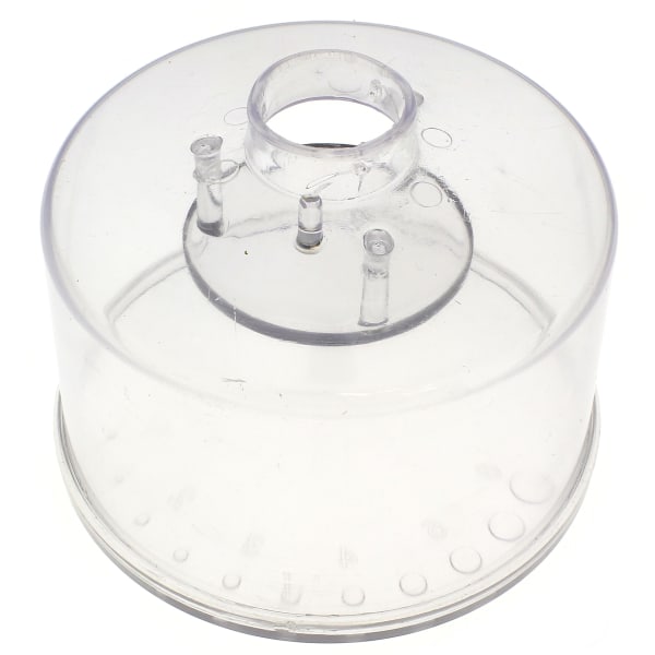 Cloche transparente + couvercle d=120mm grand format (2 / 2)