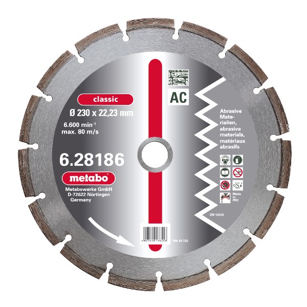 Disque diamant 150x22,23 mm classic ac grand format (1 / 1)