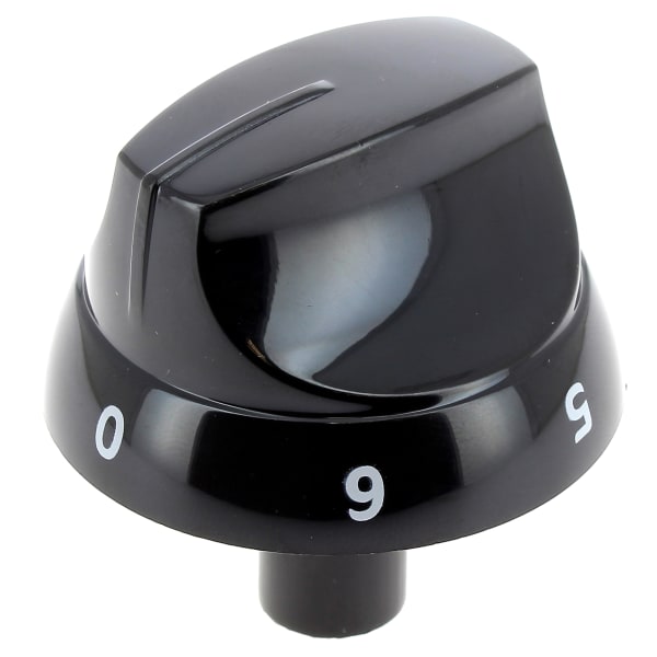 Bouton noir 0 a 6 grand format (2 / 2)