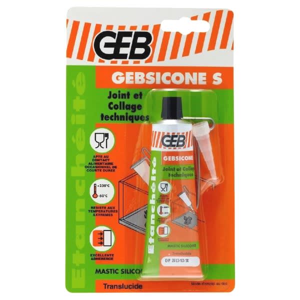 Mastic silicone 50ml gebsicone s grand format (1 / 1)