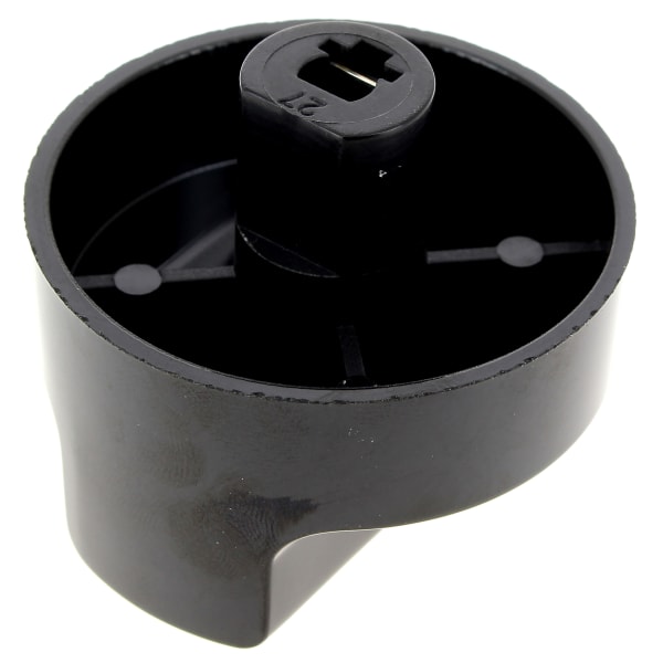 Bouton noir 12h electrique grand format (2 / 2)