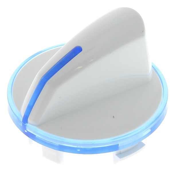Bouton programmateur blanc grand format (1 / 2)