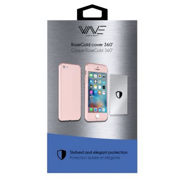 Coque 360°rose gold pour iphone 6/6s grand format (2 / 2)
