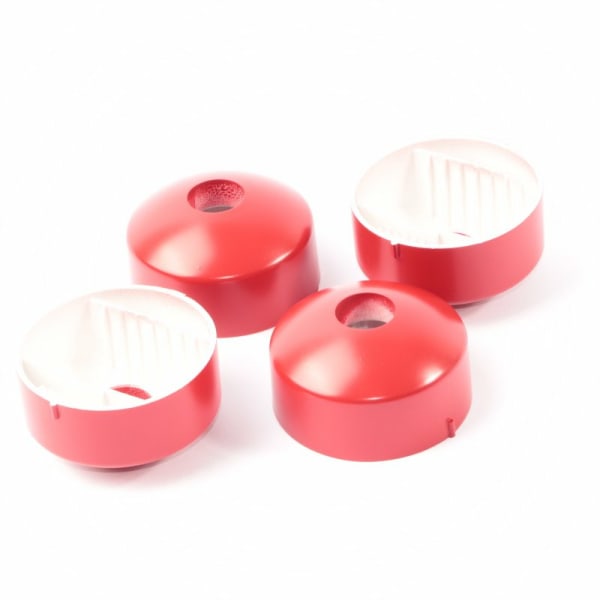 Cache fixation murale x4 rouge, 091584 grand format (2 / 2)