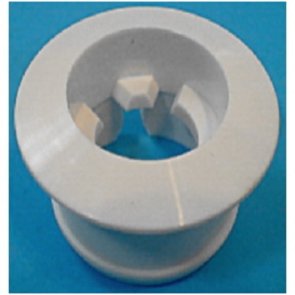 Bague de bouton blanche grand format (1 / 1)