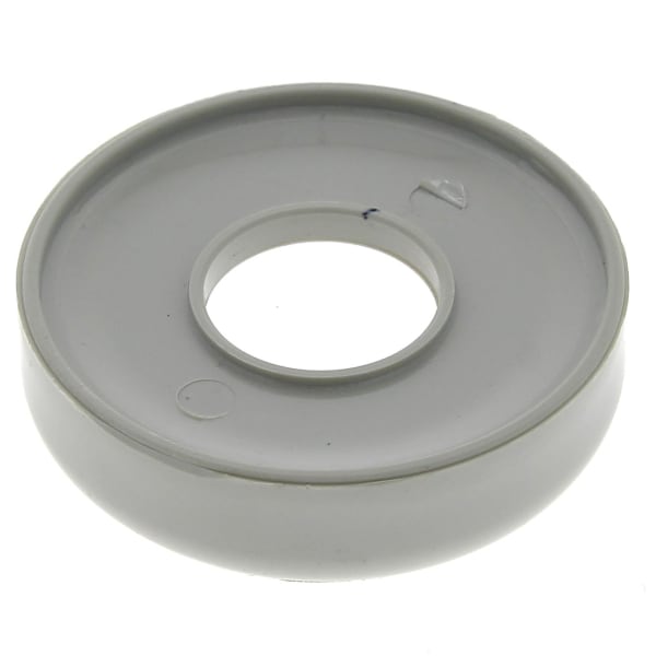 Collerette bouton grise grand format (2 / 2)