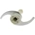 Couteau hachoir blanc ss-193009, a10b05 (2 / 2)