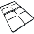 Grille fonte 2 feux (1 / 1)