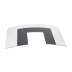 Bandeau en verre transparent incurvé 900x500mm 80939960 (2 / 2)