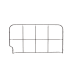 Grille de support droite 3546404041 (1 / 2)