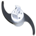 Couteau moulinette A10B01, 5710444 (1 / 1)