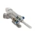 Robinet gaz semi-rapide gauche d=0,48 NG 140172963021 (1 / 2)
