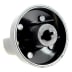 Bouton noir et gris gaz 12h (2 / 2)