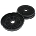 Filtre charbon rond par 2 d=190mm (1 / 3)