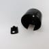Capot latéral noir d.185x120 + support, 022648 (2 / 2)