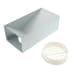 Déflecteur métallique 286x140x100mm 80943475 (2 / 2)