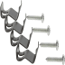 Jeu de fixation 00420403 origine (1 / 1)
