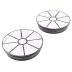 Filtre charbon par 2 type 145 d=146x30mm (2 / 2)