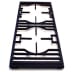 Grille fonte 2 feux (1 / 1)