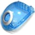Couvercle aspirateur bleu 00660842 (1 / 1)