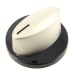 Bouton noir et gris 12h, 00425519 (1 / 2)