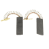 Charbons par 2, 00616505, 13x43x5 (4 / 6)