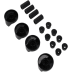 Bouton universel noir multi-axes par 4 (1 / 3)