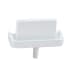 Bouton blanc rectangulaire 1328325004 (1 / 2)