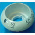 Collerette bouton blanc grand four (1 / 1)
