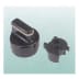 Bouton programmateur brun (1 / 1)