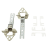 Kit charnieres par 2, 00268698, 93x1336 (2 / 6)