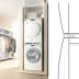 Kit superposition miele wtv412 (2 / 2)