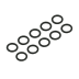 Lot de 10 joints toriques 16x3,5mm 7101620 (1 / 1)