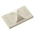 Bouton fermeture grille blanc (1 / 2)