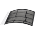 Grille de filtre à poussières droite 4055388658 (2 / 2)